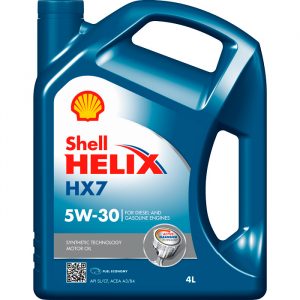 Shell Helix масло моторное синтетическое HX7 5W-30 4л