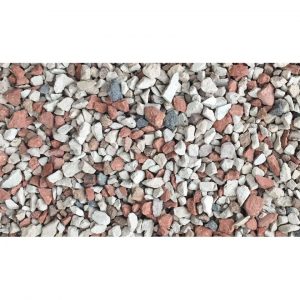 Щебень декоративный 5-15мм микс
