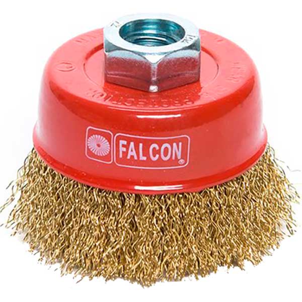 Щетка чашечная проволочная FALCON 50619696 Щетка чашечная проволочная FALCON 50619696