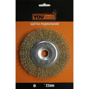 Щетка радиал. провол. ф200 х22мм (д/УШМ