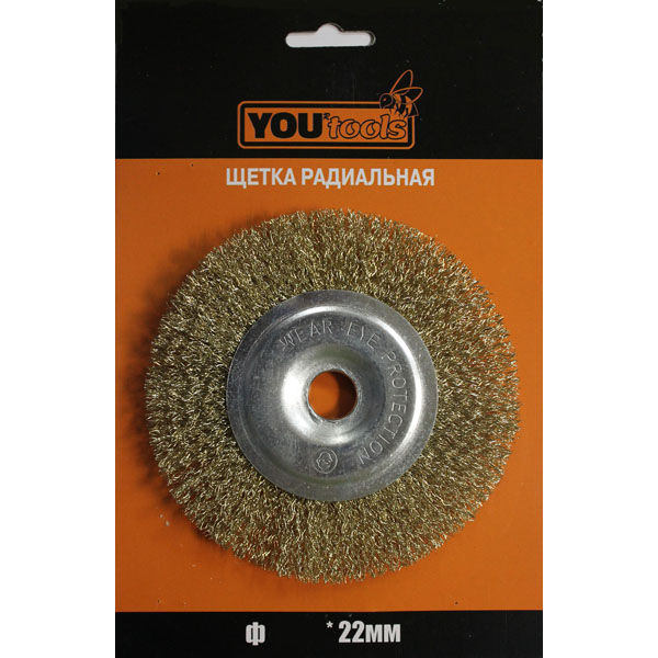 Щетка радиал. провол. ф200 х22мм (д/УШМ Щетка радиал. провол. ф200 х22мм (д/УШМ
