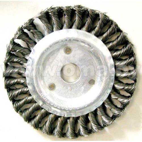 Щетка радиал. провол. жесткая ф150х22 (плоская Щетка радиал. провол. жесткая ф150х22 (плоская