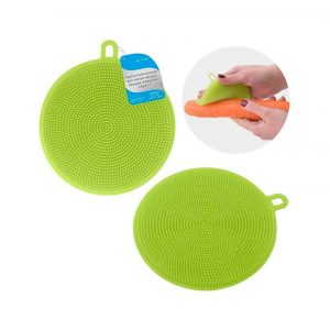 Щетка силиконовая д/мытья Круг