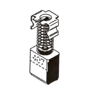 Щетки угольные 30-00-407-H 2 шт HAUSHALT 51376723