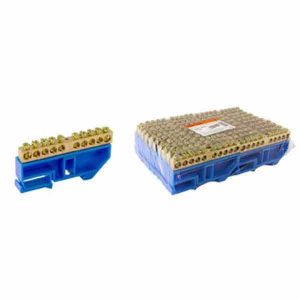 Шина N нулевая с изолятором на DIN-рейку SQ0801-0033 TDM 8x12 мм стойка большая 12 групп