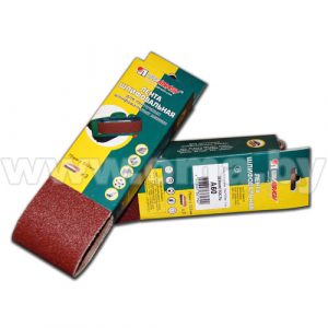 Шлифлента 100х610мм P 60 (ткань 411) (уп.3шт) LUGAabrasiv