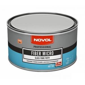 Шпатлевка автомобильная со стекловолокном Novol Fiber Micro 1
