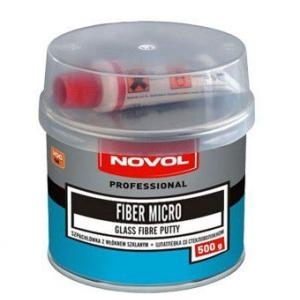 Шпатлевка Novol Fiber Micro со стекловолокном 0