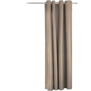 Штора Eyelets 140х245 капучино кольца