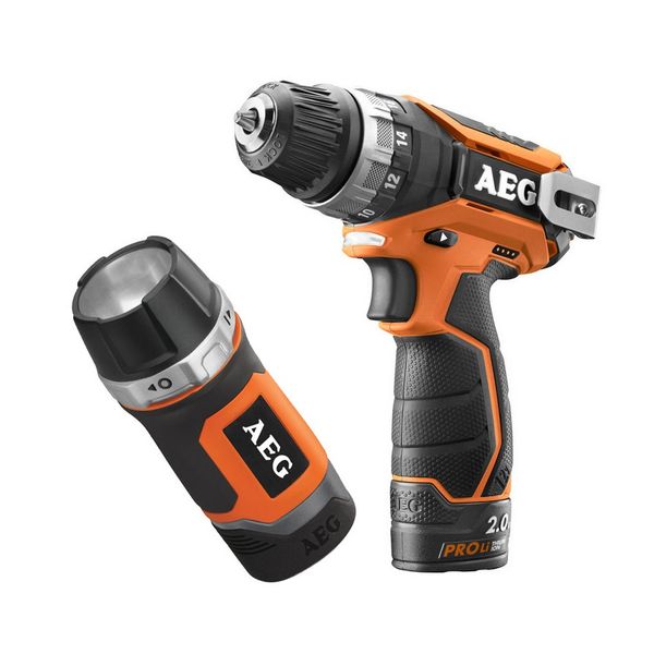 Шуруповерт AEG Powertools BS 12 C2 LI-202B KIT1-X5 с АКБ и ЗУ (4935451237) Шуруповерт AEG Powertools BS 12 C2 LI-202B KIT1-X5 с АКБ и ЗУ (4935451237)