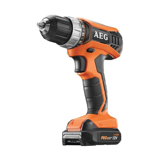 Шуруповерт AEG Powertools BS 12G3 LI-152C с АКБ и ЗУ (4935451090) Шуруповерт AEG Powertools BS 12G3 LI-152C с АКБ и ЗУ (4935451090)