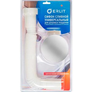 Сифон Erlit для низких поддонов 9923088001