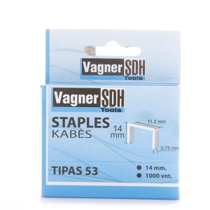 Скоба для степлера VAGNER SDH 51066511 тип 53