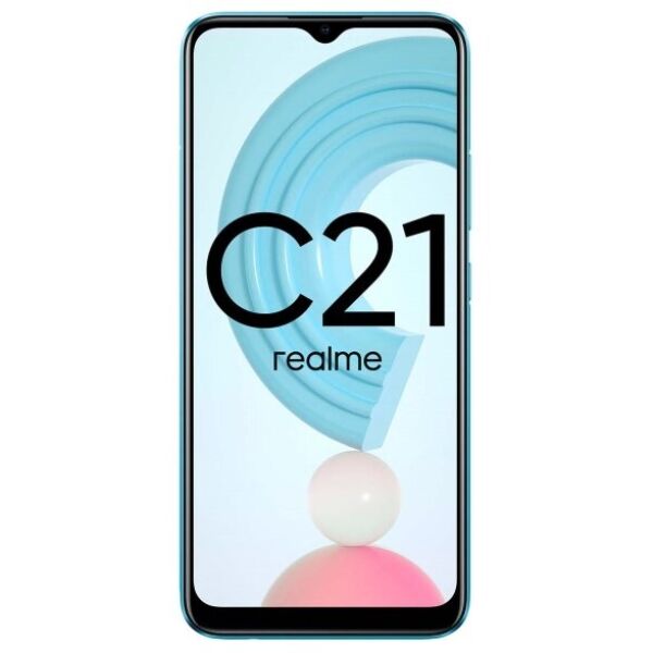 Смартфон Realme C21 RMX3201 4GB/64GB (голубой) Смартфон Realme C21 RMX3201 4GB/64GB (голубой)