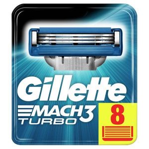 Сменные кассеты GILLETTE Mach3 Turbo 8шт (3014260331320)