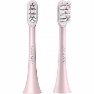 Сменные насадки для электрощеток Soocas Toothbrush Head (розовый) 2 шт.