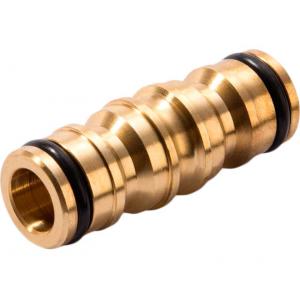 Соединитель двусторонний 12495861100 REHAU латунь