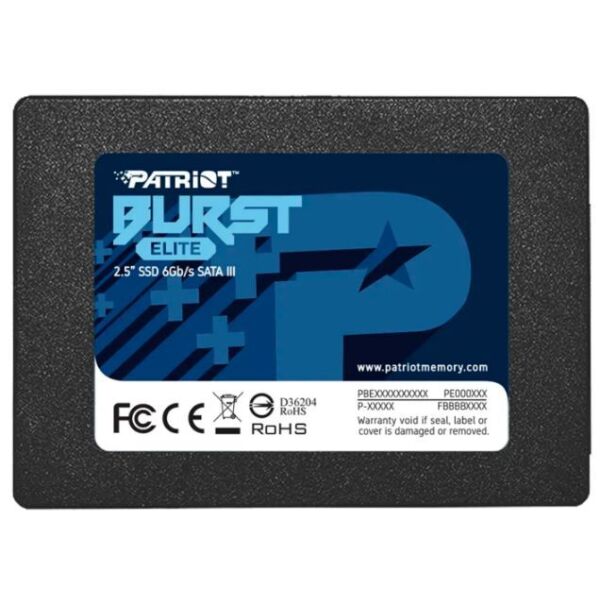 SSD Patriot Burst Elite 480GB PBE480GS25SSDR SSD Patriot Burst Elite 480GB PBE480GS25SSDR