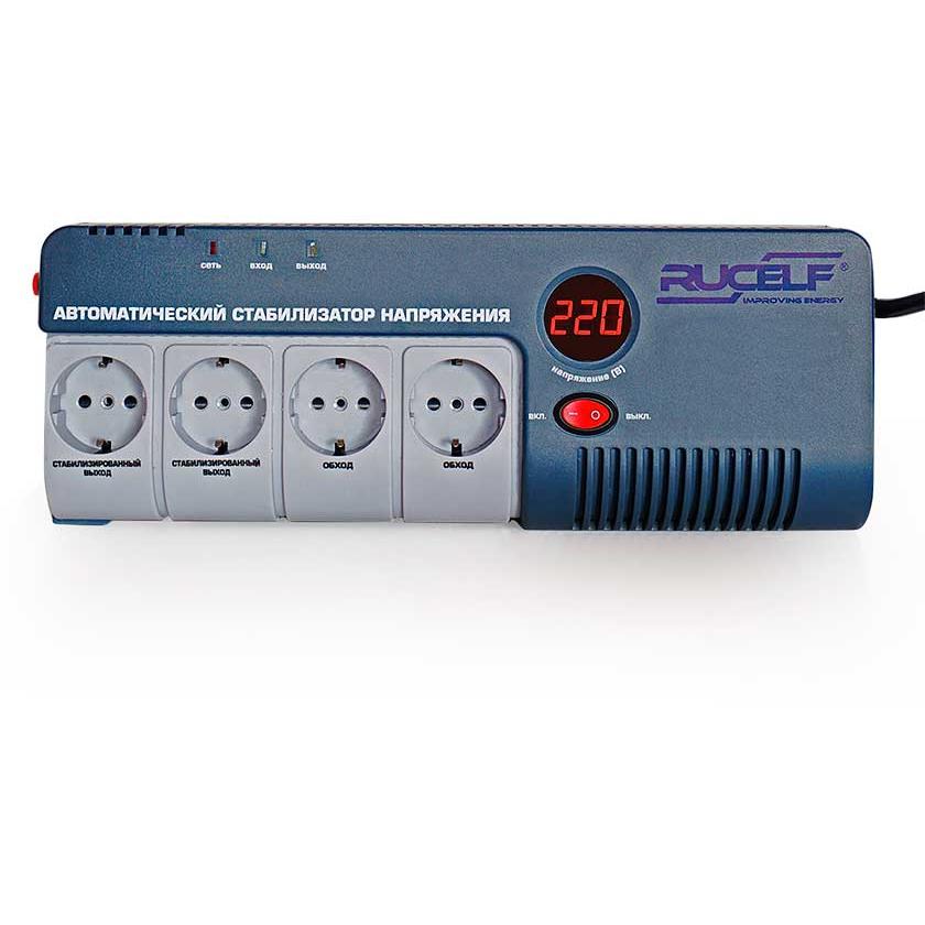 Стабилизатор напряжения релейный RUCELF SRW- 1500-D Стабилизатор напряжения релейный RUCELF SRW- 1500-D