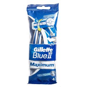 Станок для бритья одноразовый BLUEII Max