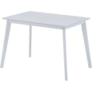 Стол обеденный прямоугольный YUMIKO (белый)