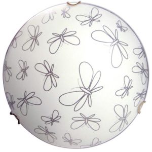 Светильник Элетех Бабочки 250 НПБ 01-60-130 М15 матовый белый