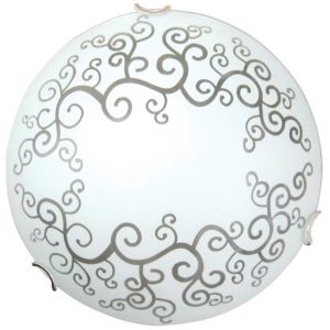 Светильник настенно-потолочный Виктория 250 НПБ 01-60-130 М15 матовый белый