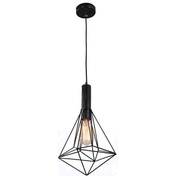 Светильник подвесной Бриллиант 30788 НСБ черный матовый (1х60 Вт) Светильник подвесной Бриллиант 30788 НСБ черный матовый (1х60 Вт)