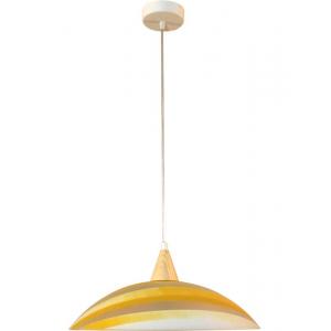Светильник подвесной Колорика Аделайн 410 НСБ 72-60 М51 матовый бело–оранжевый (1х60 Вт)