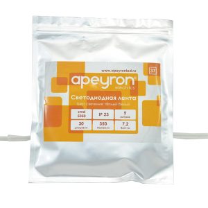 Светодиодная лента Apeyron 37 теплый белый 7