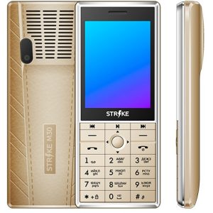 Телефон GSM STRIKE M30 (золотистый)