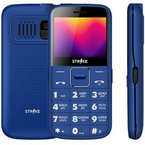 Телефон GSM STRIKE S20 (синий)