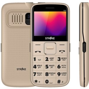 Телефон GSM STRIKE S20 (золотистый)