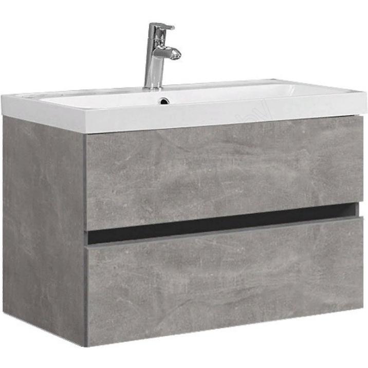 Тумба под умывальник Belux Париж НП 80-02 бетон Чикаго Тумба под умывальник Belux Париж НП 80-02 бетон Чикаго