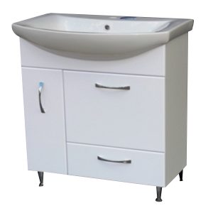 Тумба под умывальник СанитаМебель Камелия-66.79 Д2 Белый