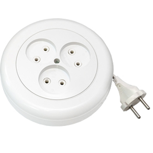 Удлинитель 3 гнезда У6-240 на катушке 5 м