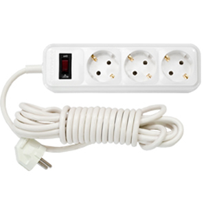 Удлинитель с заземлением 3 гнезда У10-322