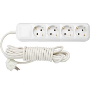 Удлинитель с заземлением 4 гнезда У10-330
