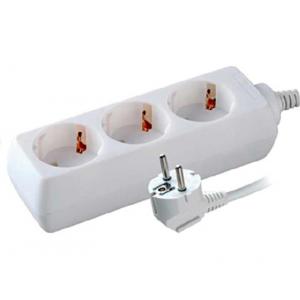 Удлинитель Volsten S 9314 с заземлением 5 м белый