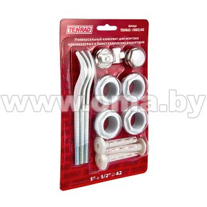 Унив. комплект 1/2 (без кронштейнов) TENRAD для монтажа радиаторов TENRAD.В42B1