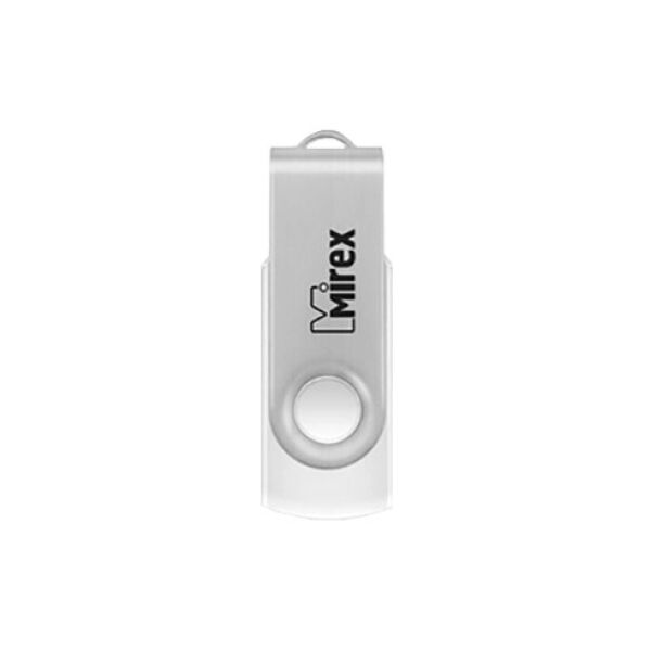 USB Flash Mirex SWIVEL WHITE 64GB USB Flash Mirex SWIVEL WHITE 64GB
