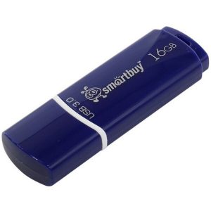 USB - Flash Smart Buy Crown Blue 16Gb(SB16GBCRW-Bl)
