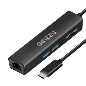 USB-хаб Ginzzu GR-568UB
