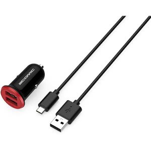 Устройство зарядное автомоб. Atomic C206M с кабелем MICROUSB