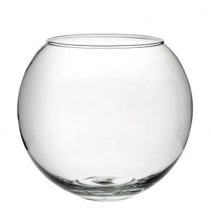 Ваза для цветов h=79мм (аквариум) стекл. Флора