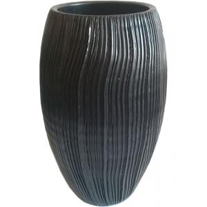 Ваза Волна на черном
