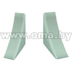 Заглушка к профилю (плинтусу) столешницы (51) темно-коричневая