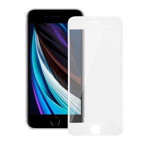 Защитное стекло AKAMI Fullscreen full glue для Apple iPhone SE /8/7 Белый (15369)