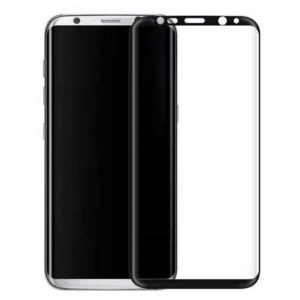Защитное стекло CASE 3D для Samsung Galaxy S8 (черный глянец)