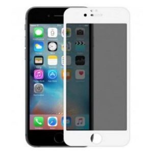 Защитное стекло CASE Full Glue Privacy (Антишпион) для Apple iPhone 6/6S (белый)